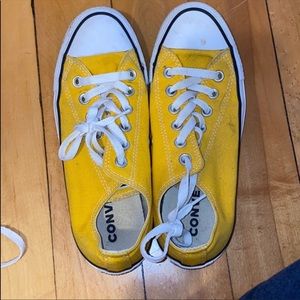 Yellow converse